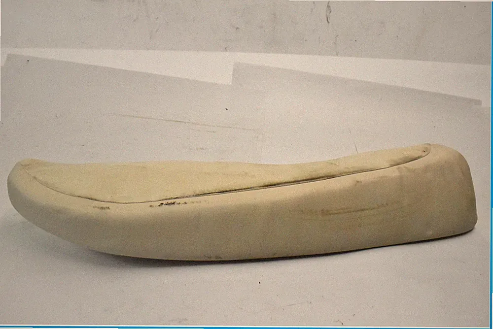 14-18 Maserati Quattroporte Rear Right Side Seat Bolster Cushion Pad Cover Beige