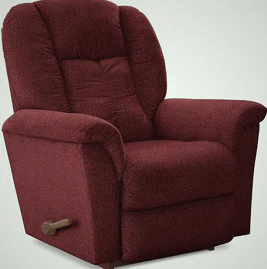 La-Z-Boy Red Wine Rocker Recliner Chairs Lazy Boy Chair Lazyboy Recliners Garnet